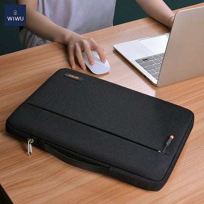 Geanta WiWu Pilot Sleeve pentru Laptop 15.4inch, Neagra