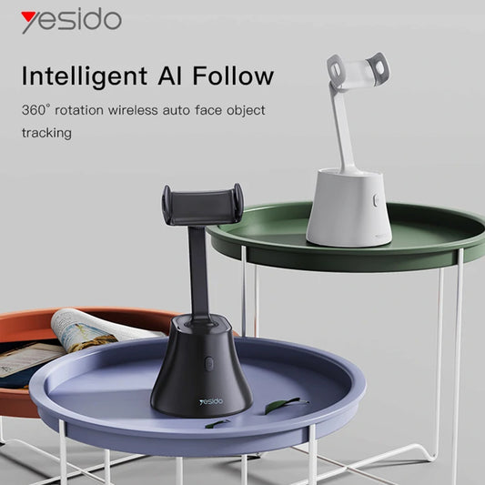 Gimbal Stabilizator Yesido SF10 Face Tracking 360, Negru