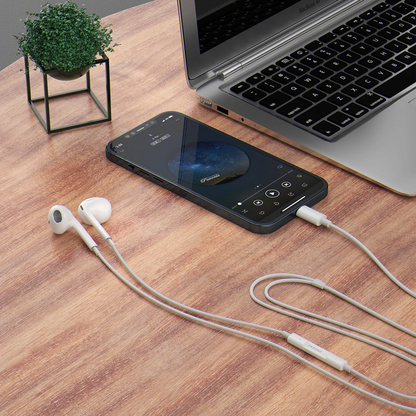 Handsfree 3.5mm Dudao X14Pro, Alb