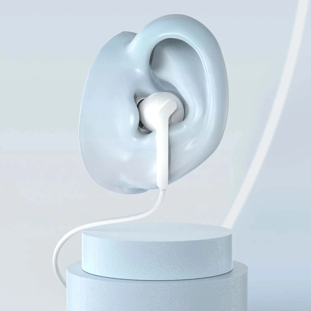 Handsfree 3.5mm Dudao X3+, Alb