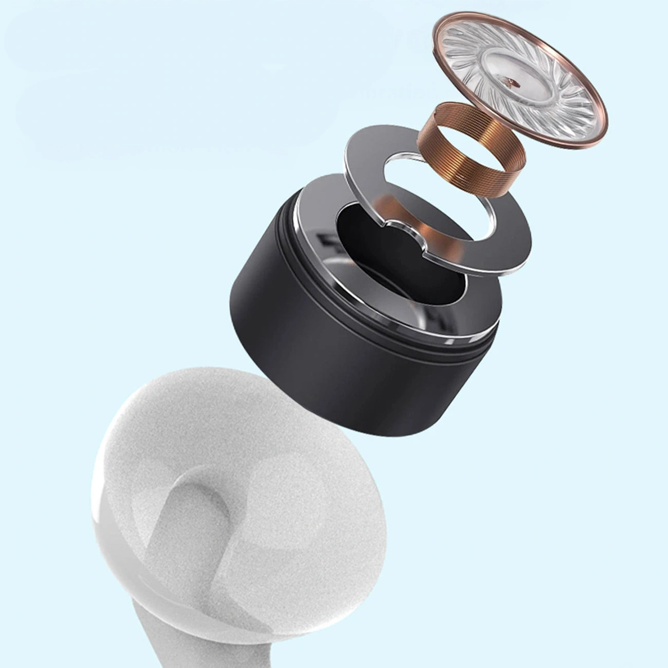 Handsfree 3.5mm Dudao X3+, Alb
