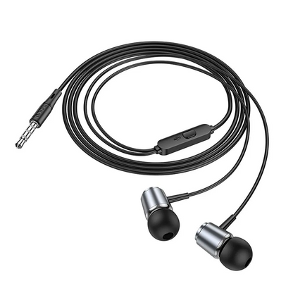 Handsfree 3.5mm HOCO M108, Gri