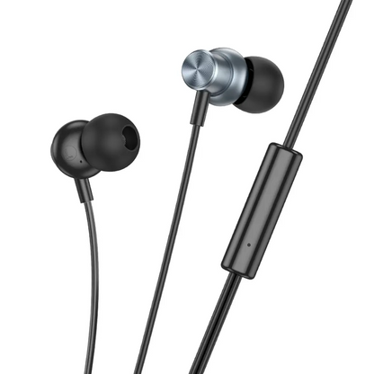 Handsfree 3.5mm HOCO M110, Gri