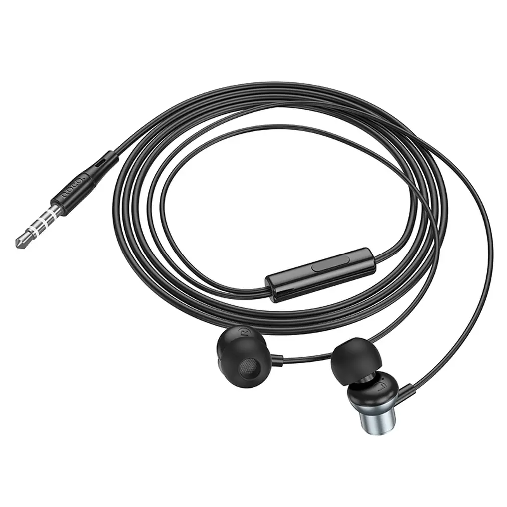 Handsfree 3.5mm HOCO M110, Gri