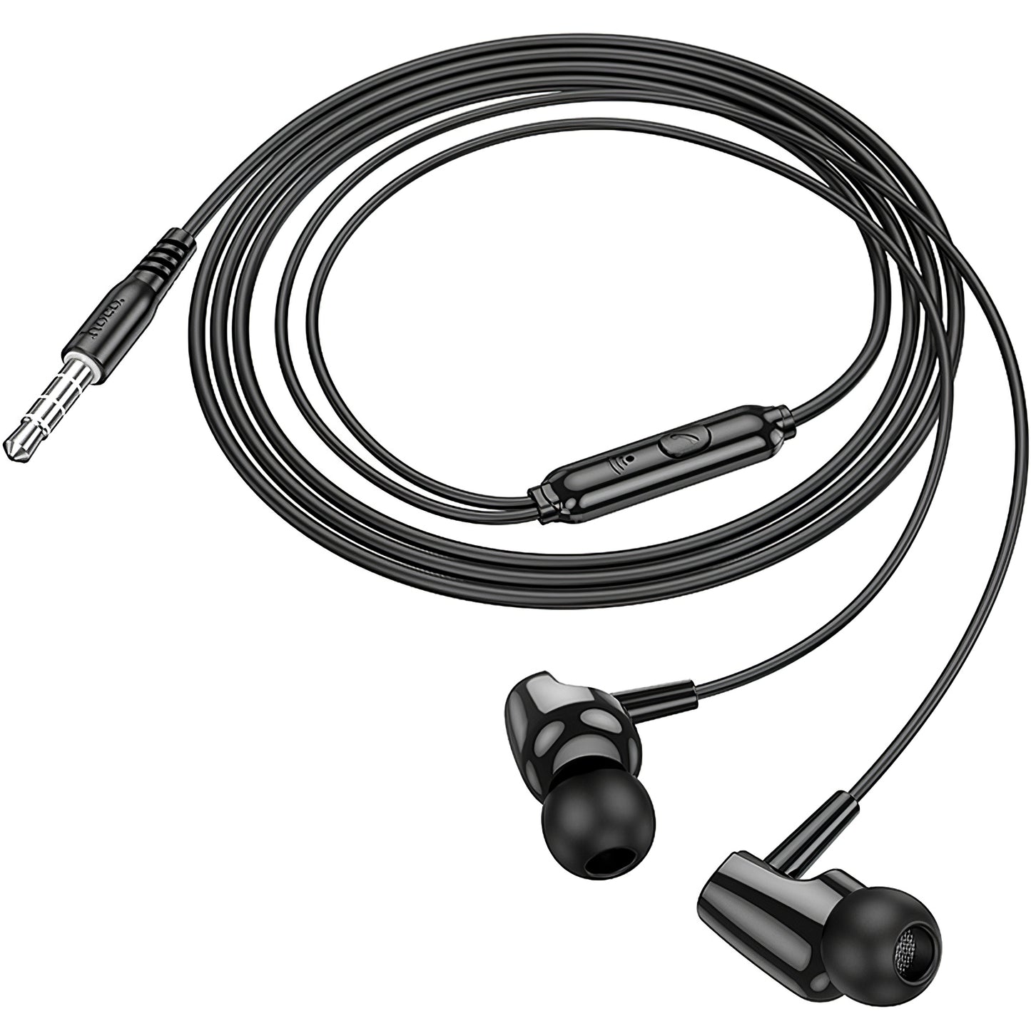 Handsfree 3.5mm HOCO M112, Negru
