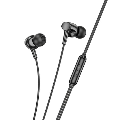 Handsfree 3.5mm HOCO M112, Negru