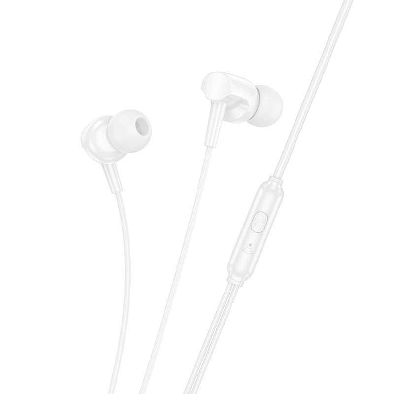 Handsfree 3.5mm HOCO M112, Alb