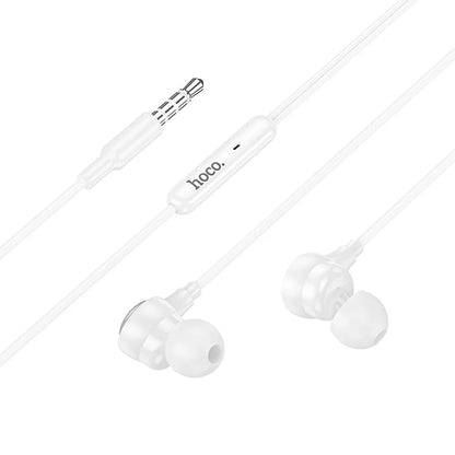 Handsfree 3.5mm HOCO M116, Alb