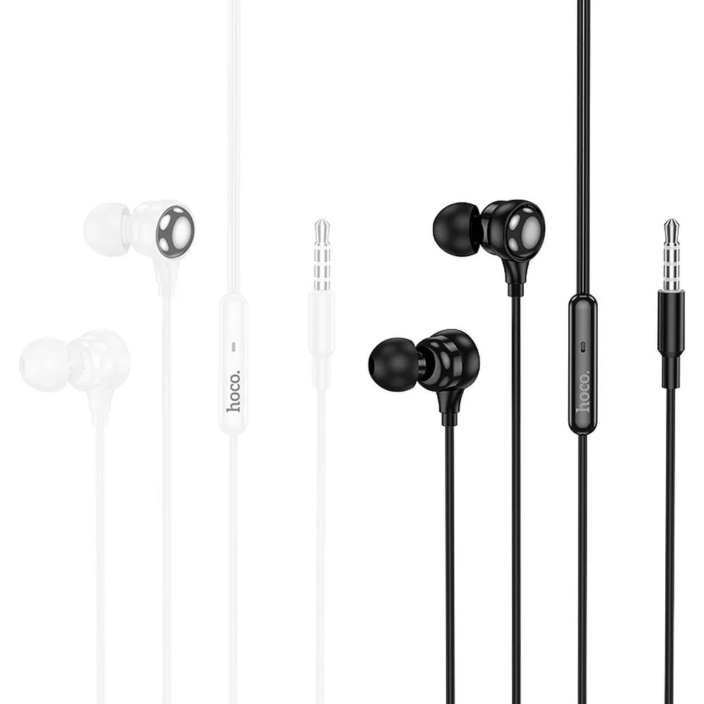Handsfree 3.5mm HOCO M116, Alb