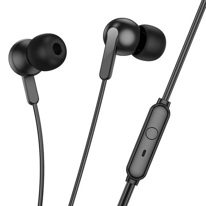 Handsfree 3.5mm HOCO M124, Negru