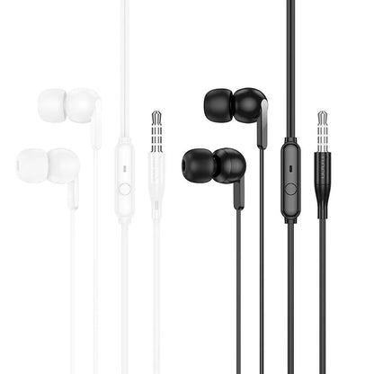 Handsfree 3.5mm HOCO M124, Negru