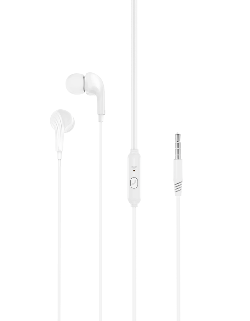Handsfree 3.5mm XO Design EP86, Alb