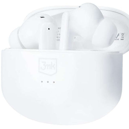 Handsfree Bluetooth 3MK LIFEPODS, TWS, ANC, Alb