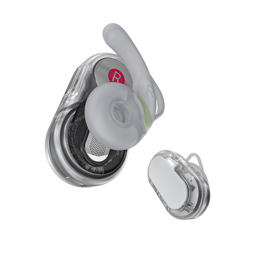 Handsfree Bluetooth Acefast Acefit Neo, TWS, Alb
