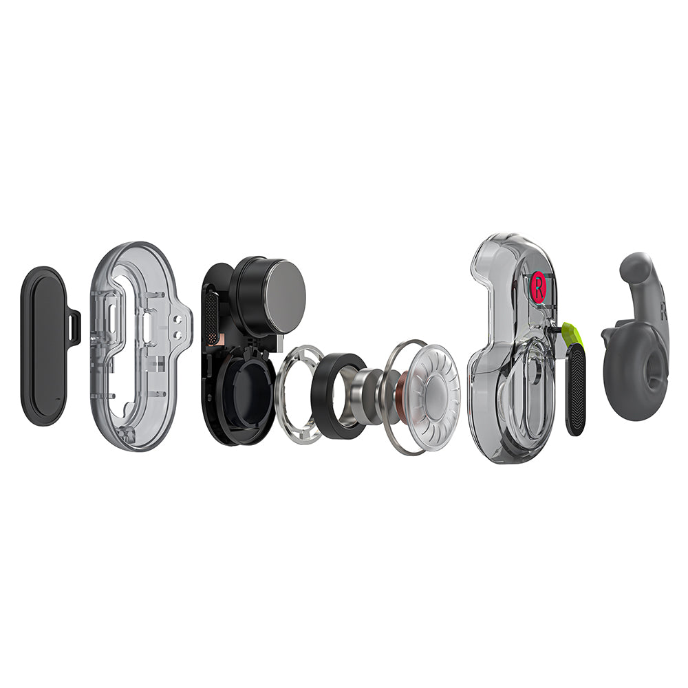 Handsfree Bluetooth Acefast Acefit Neo, TWS, Alb