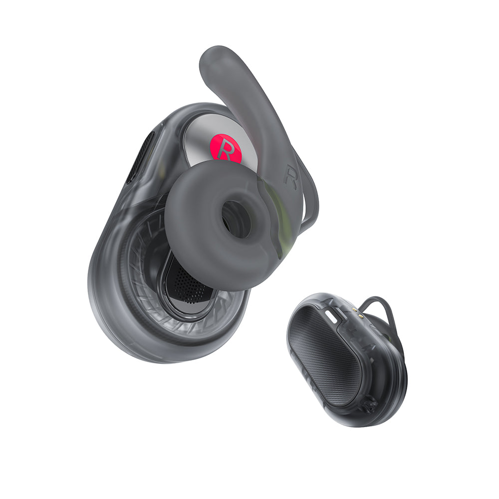 Handsfree Bluetooth Acefast Acefit Neo, TWS, Negru