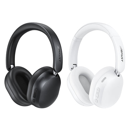 Handsfree Bluetooth Acefast H12, A2DP, ANC, Alb