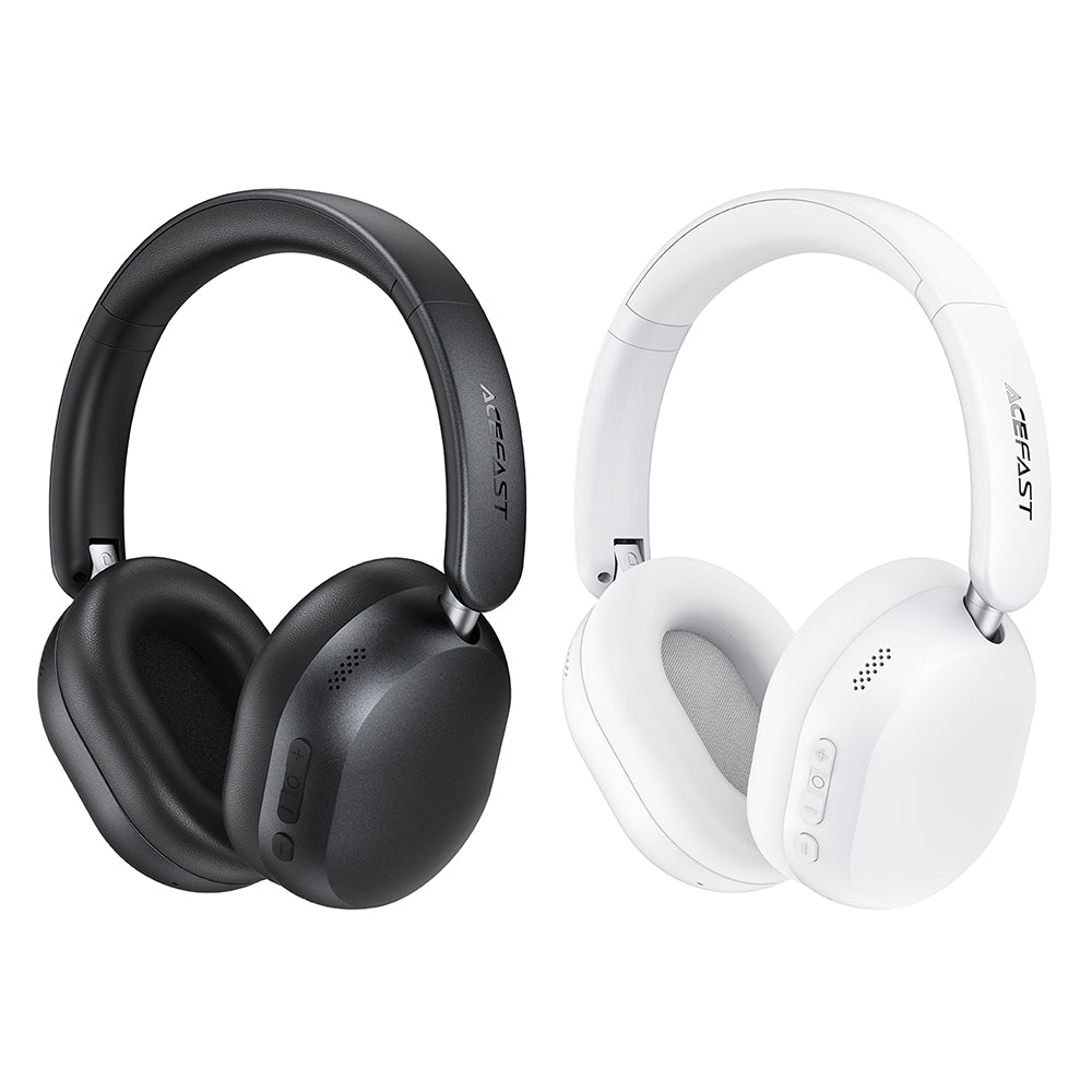 Handsfree Bluetooth Acefast H12, A2DP, ANC, Negru