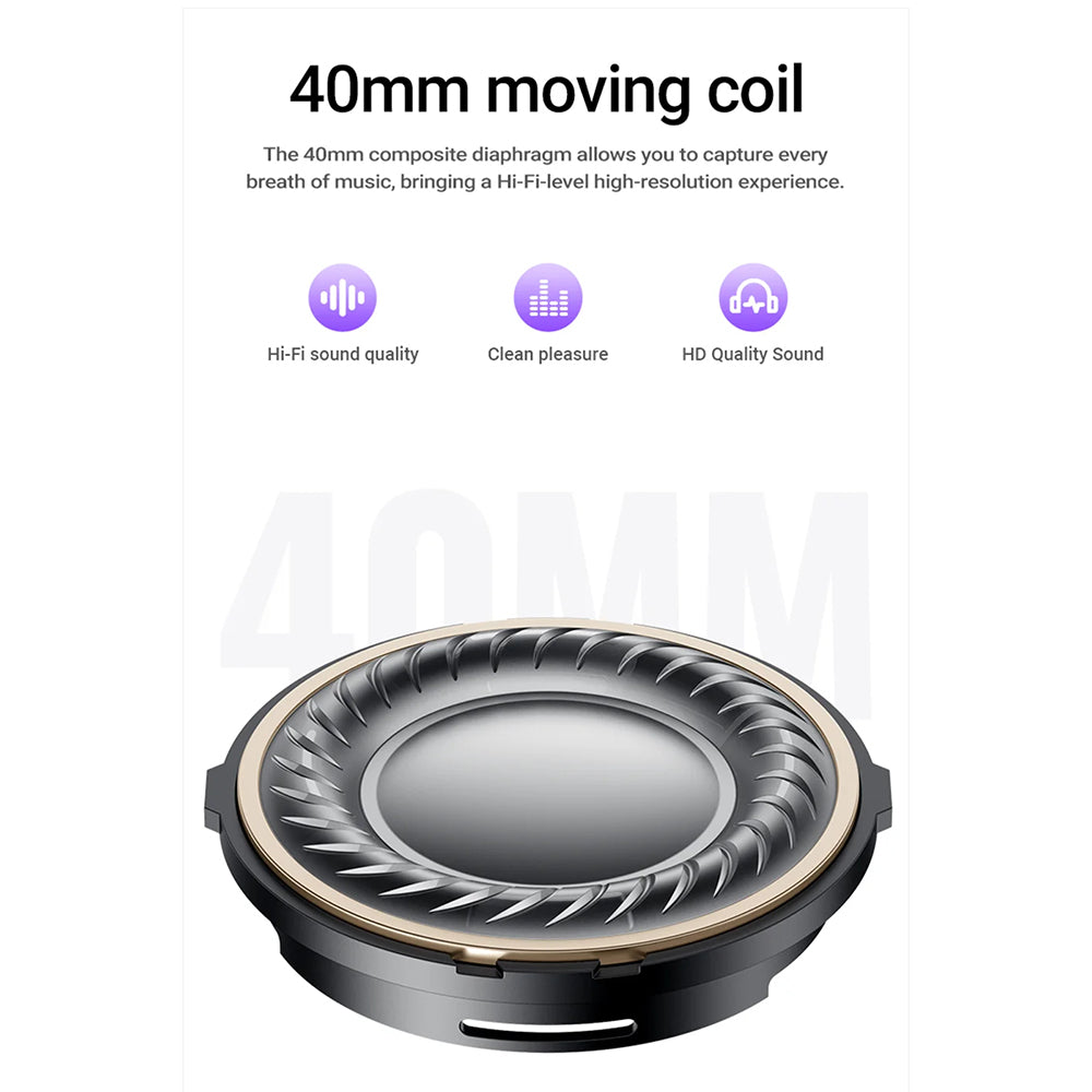 Handsfree Bluetooth Acefast H8, A2DP, ANC, Mov