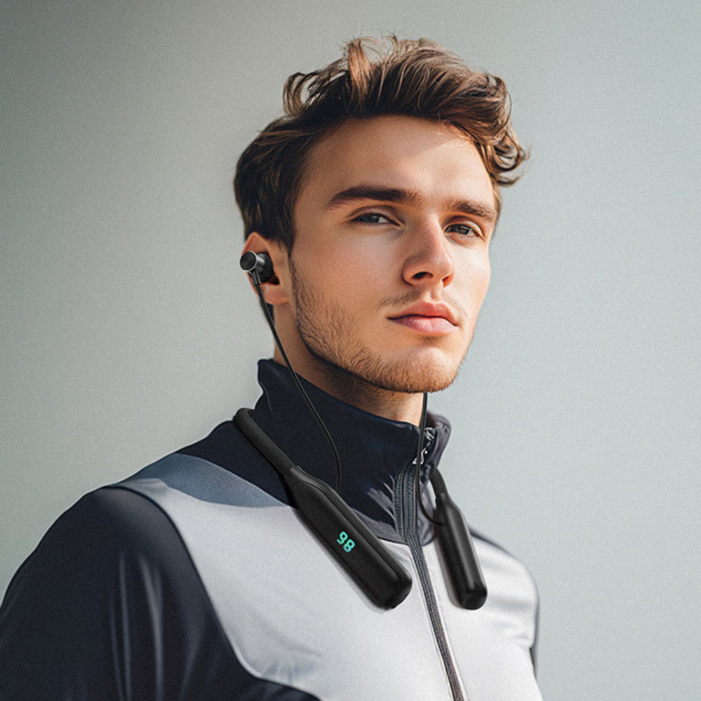 Handsfree Bluetooth Acefast N4, A2DP, Negru