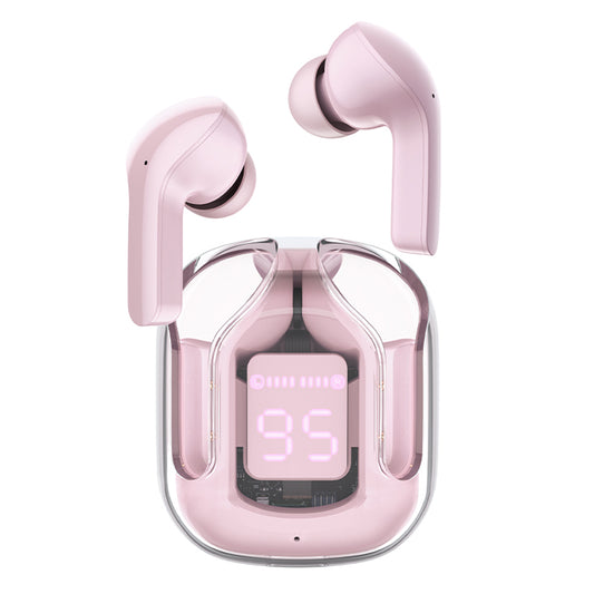 Handsfree Bluetooth Acefast T6, TWS, Roz