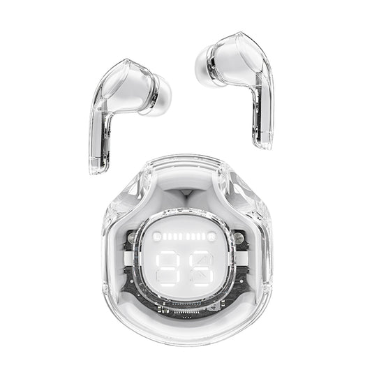 Handsfree Bluetooth Acefast T8, TWS, Alb
