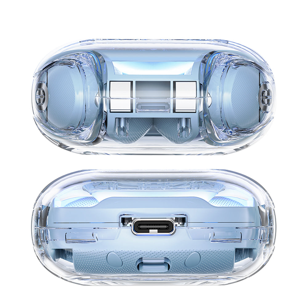 Handsfree Bluetooth Acefast T8, TWS, Albastru