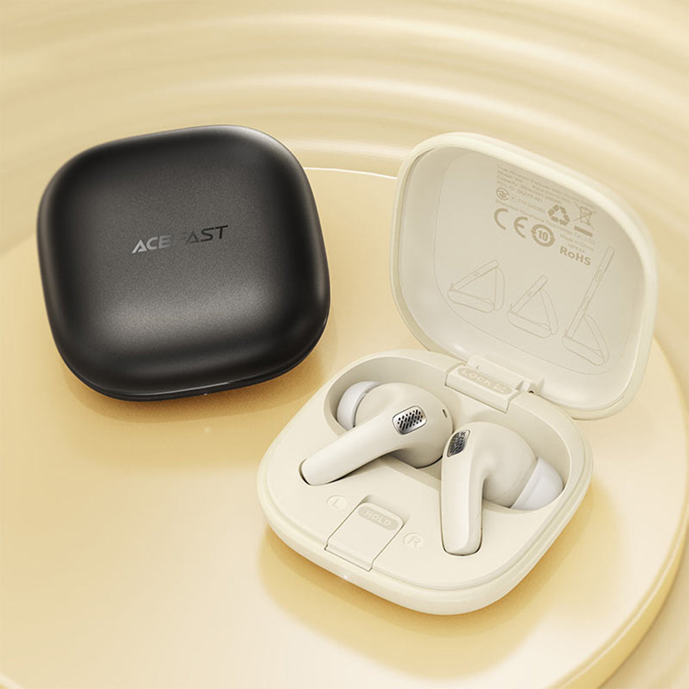 Handsfree Bluetooth Acefast W4, TWS, Negru