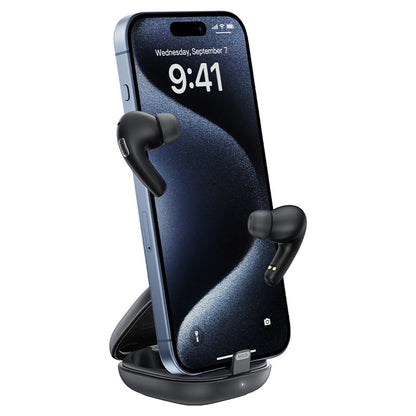 Handsfree Bluetooth Acefast W4, TWS, Negru