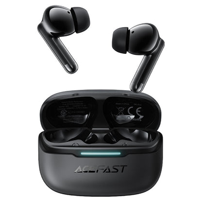 Handsfree Bluetooth Acefast W5, TWS, ANC, Negru