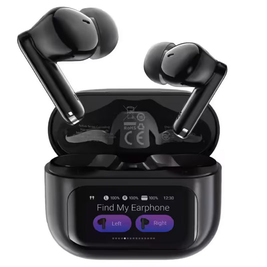 Handsfree Bluetooth Acefast W6, TWS, ANC, Negru