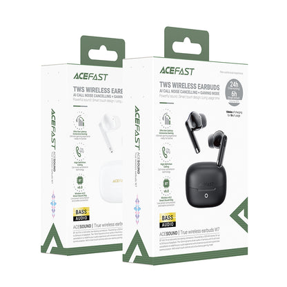 Handsfree Bluetooth Acefast W7, TWS, Negru