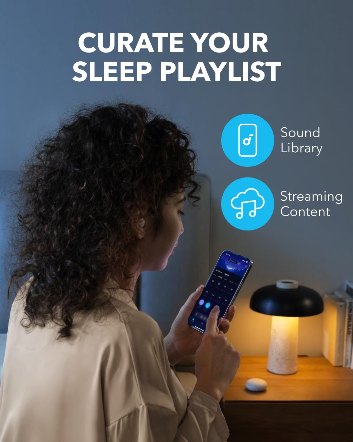 Handsfree Bluetooth Anker SoundCore Sleep A20, TWS, Alb A6611G21