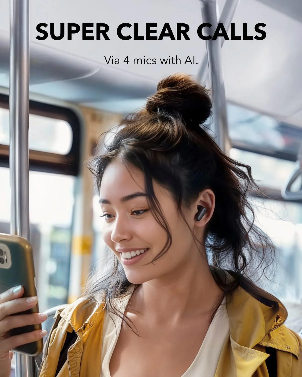 Handsfree Bluetooth Anker SoundCore P30i, TWS, ANC, Negru A3959Z11