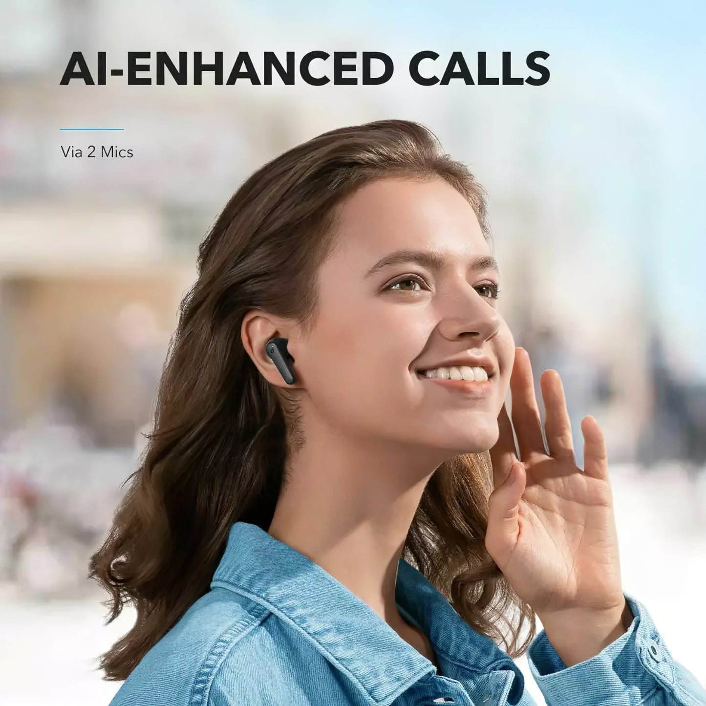 Handsfree Bluetooth Anker SoundCore R50i, TWS, Negru A3949G11