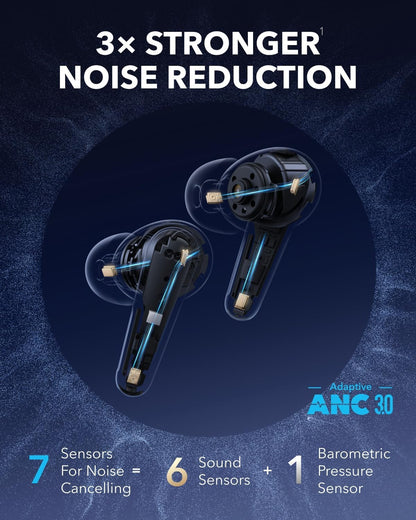 Handsfree Bluetooth Anker SoundCore Liberty 4 Pro, TWS, ANC, Negru A3954G11