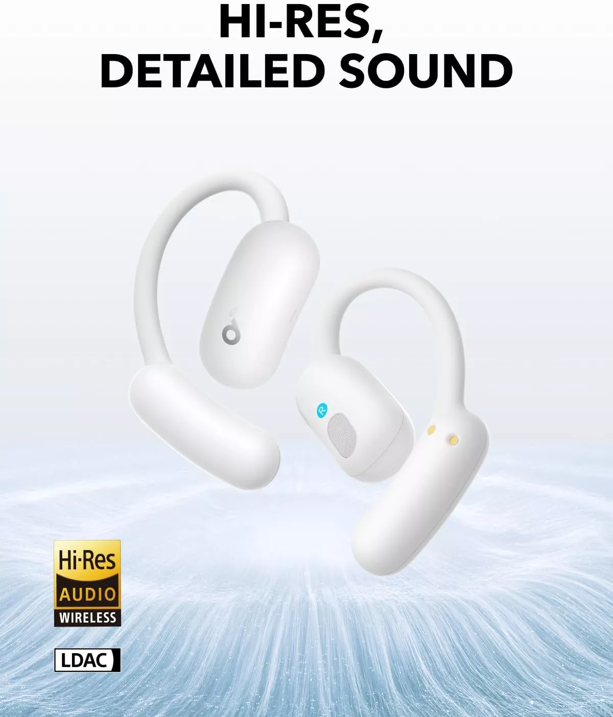 Handsfree Bluetooth Anker SoundCore AeroFit 2, TWS, Alb A3874G21