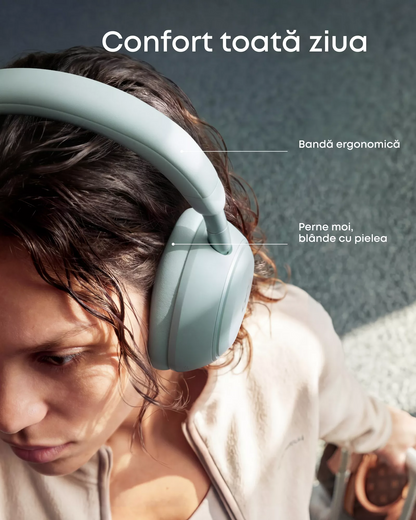 Handsfree Bluetooth Anker SoundCore Space 2, A2DP, ANC, Verde D1402G61
