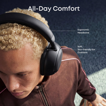 Handsfree Bluetooth Anker SoundCore Space 2, A2DP, ANC, Negru D1402G11