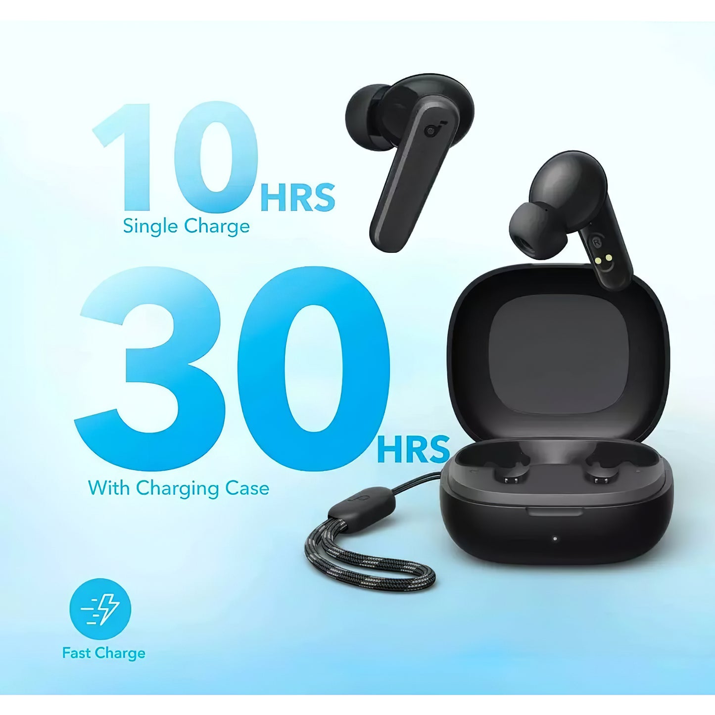 Handsfree Bluetooth Anker SoundCore R50i, TWS, Negru A3949G11