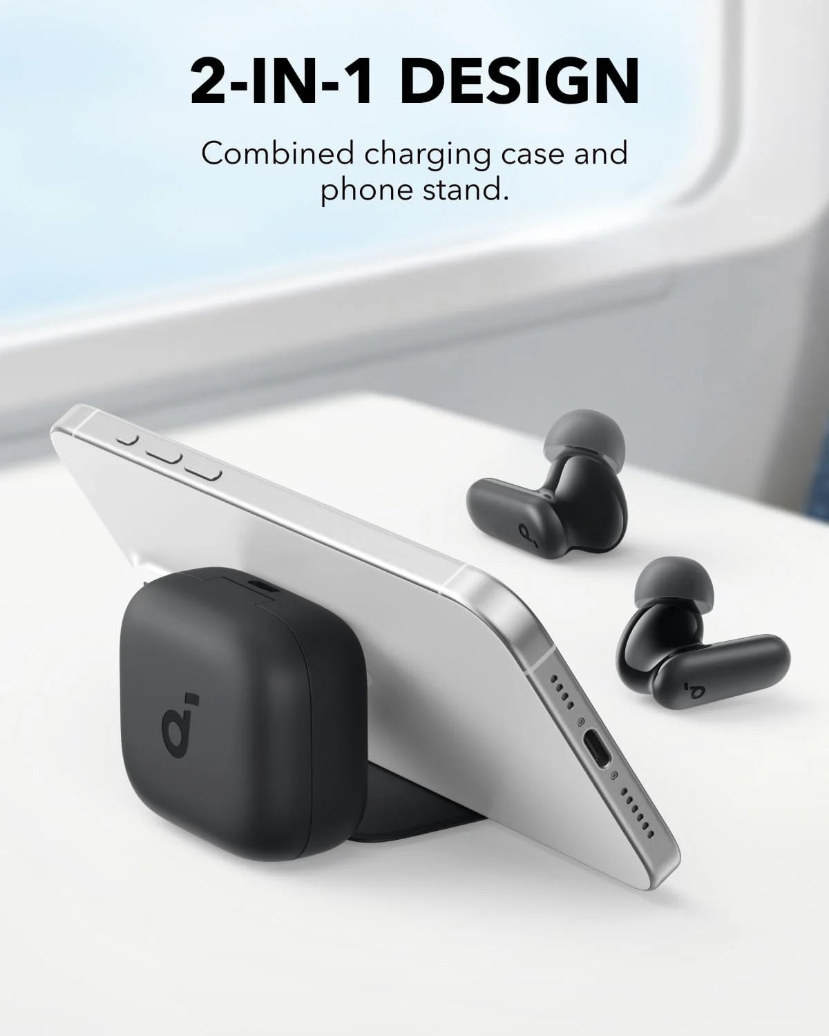 Handsfree Bluetooth Anker SoundCore P30i, TWS, ANC, Negru A3959Z11