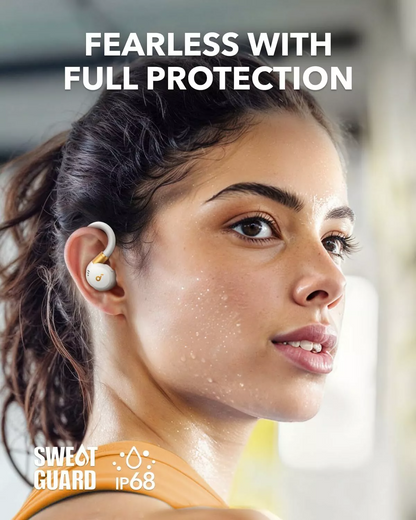 Handsfree Bluetooth Anker Soundcore Sport X20, TWS, ANC, Alb A3968G21