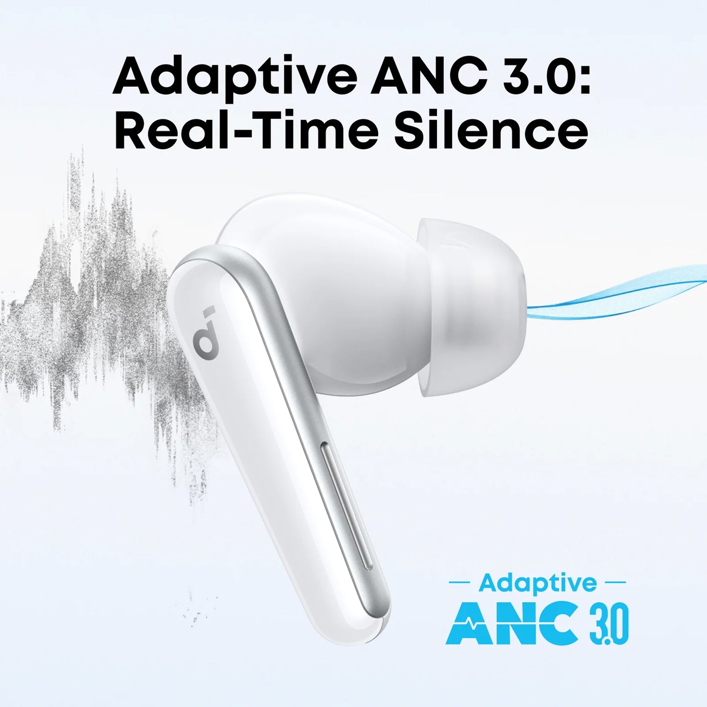 Handsfree Bluetooth Anker SoundCore Liberty 5, TWS, ANC, Alb A3957G21
