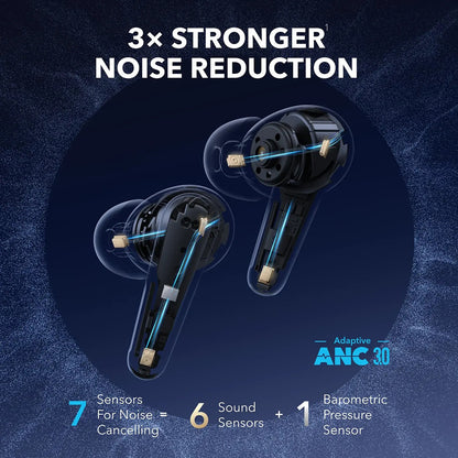 Handsfree Bluetooth Anker SoundCore Liberty 4 Pro NC, TWS, ANC, Negru A3954GF1
