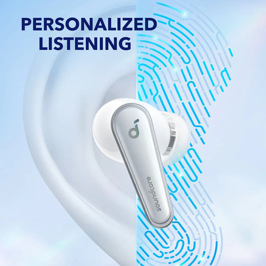 Handsfree Bluetooth Anker SoundCore Liberty 4, TWS, ANC, Alb A3953G21