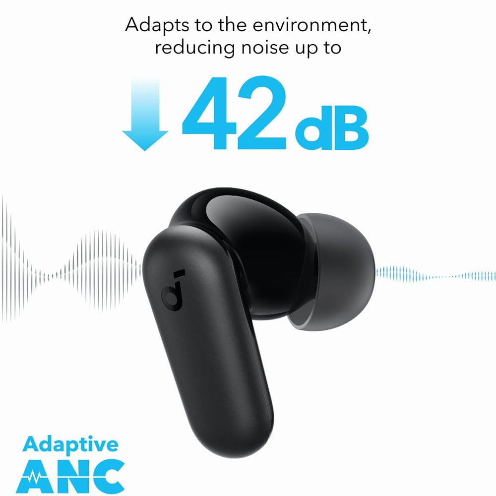 Handsfree Bluetooth Anker SoundCore P30i, TWS, ANC, Negru A3959311