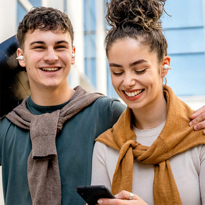 Handsfree Bluetooth Baseus Bass 15 Clip, TWS, Alb A00079500223-00