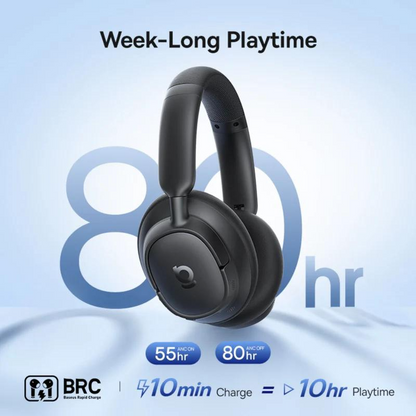Handsfree Bluetooth Baseus Bass BH1 NC, MultiPoint, A2DP, ANC, Negru A0203703