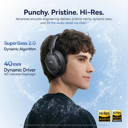 Handsfree Bluetooth Baseus Bass BH1 NC, MultiPoint, A2DP, ANC, Negru A0203703