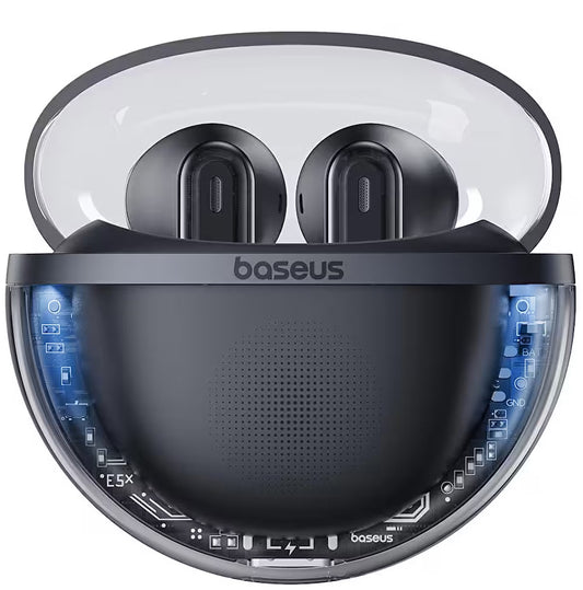 Handsfree Bluetooth Baseus Bowie E5x, TWS, Negru A00060101123-00